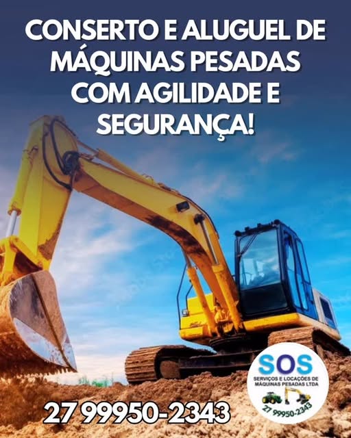 Registro de máquinas pesadas publicado pela SOS